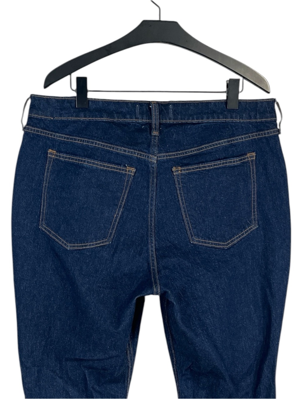 Abercrombie & Fitch Curve Love Mid Rise Bootcut in Dark Rinse Size 32 Short - Picture 9 of 9